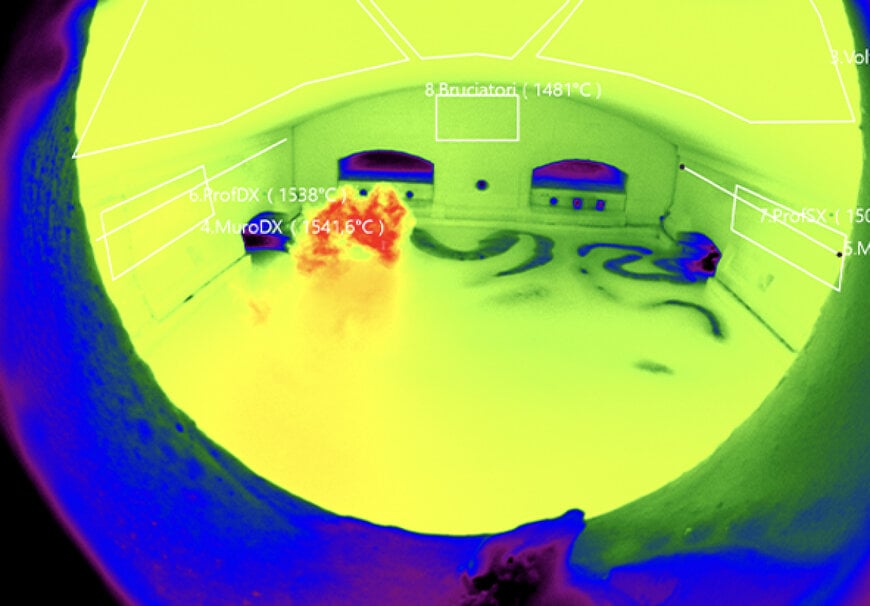 AMETEK LAND Enhances Glass Furnace Heat-up with Thermal Imaging