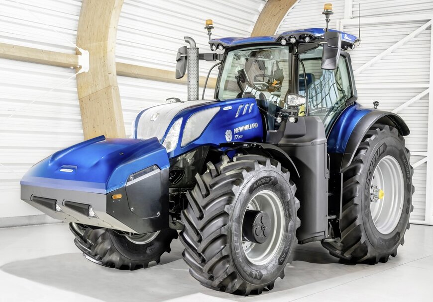 New Holland introduces the T7.270 Methane Power tractor
