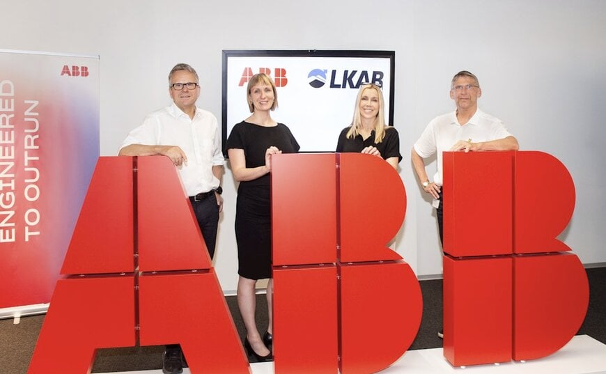 ABB och LKAB samarbetar för att främja hållbar gruvdrift
