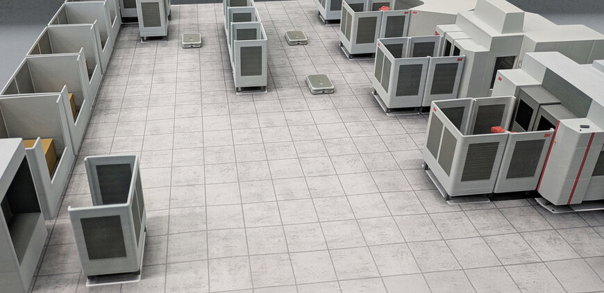 La station mobile robotise le processus d'usinage 