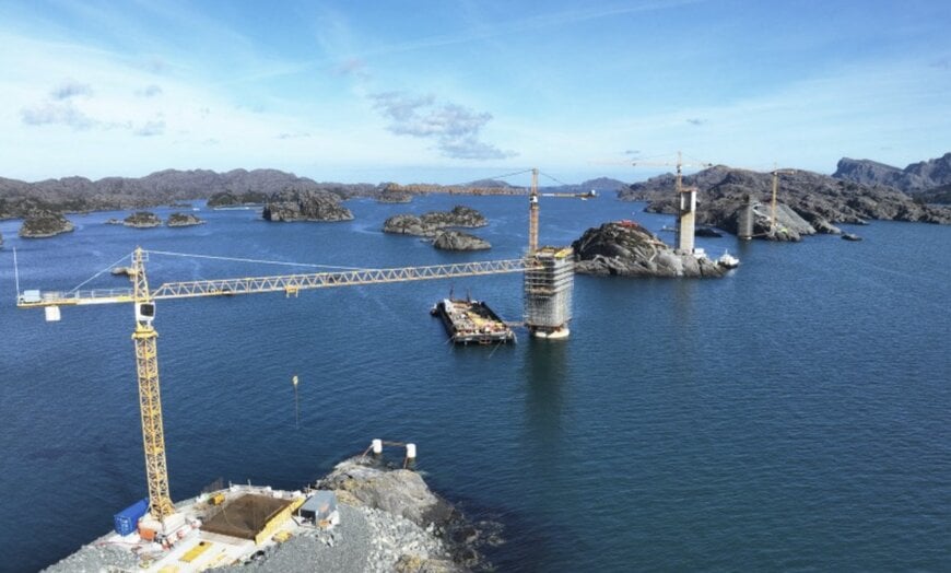 Liebherr Cranes Tackle Extreme Conditions in Norway