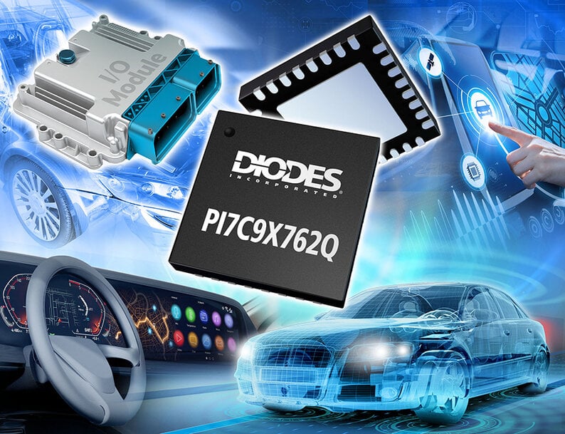 Diodes Incorporated Introduces Low-Power I2C/SPI-to-Dual-Channel UART Bridge for Enhanced Automotive Connectivity