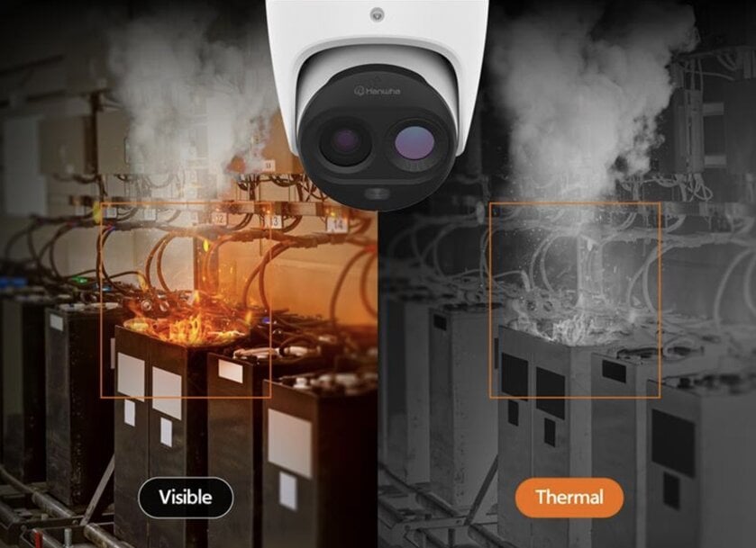 Hanwha Vision launches bi-spectrum early fire detection cameras