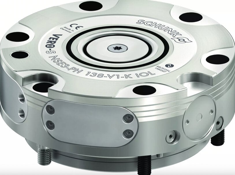 SCHUNK Unveils Battery-Powered IO-Link Wireless Clamping Devices at EMO 2025