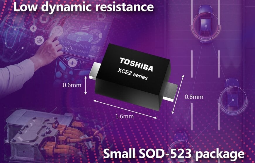 Toshiba Unveils Compact Automotive Surge-Protection Diodes