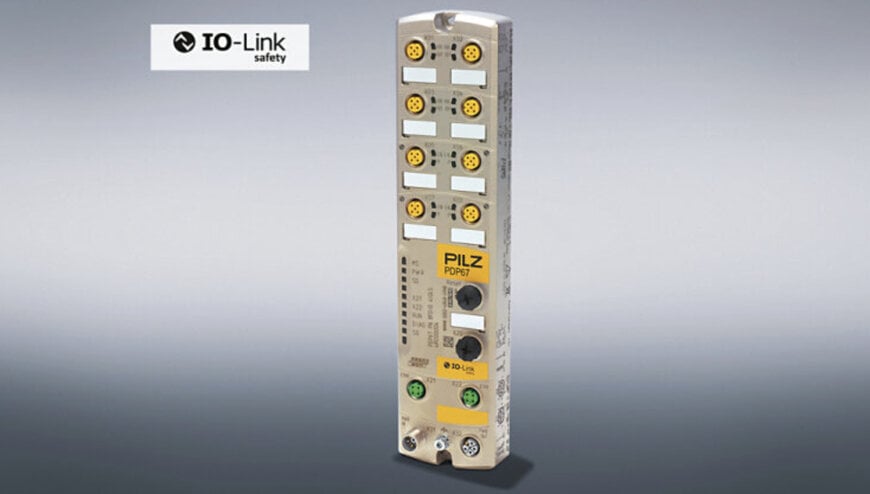 IO-Link Safety Master from Pilz – flexible decentralised field communication