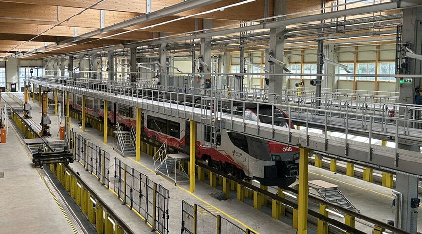 Neue Ma&szlig;st&auml;be in der Zugwartung &ndash; &Ouml;BB er&ouml;ffnen letzte Ausbaustufe bei TS Innsbruck
