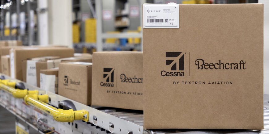 Textron Aviation Enhances Parts Shipment Visibility With Sensos Smart Labels Technology