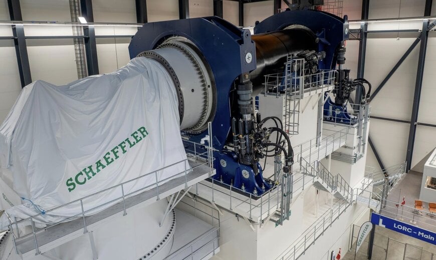 Schaeffler åbner verdens mest kraftfulde testanlæg for vindlejer