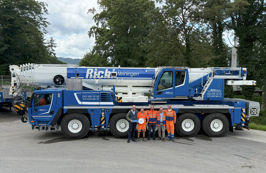 Richi AG Strengthens Fleet with Liebherr LTM 1110-5.2 Crane