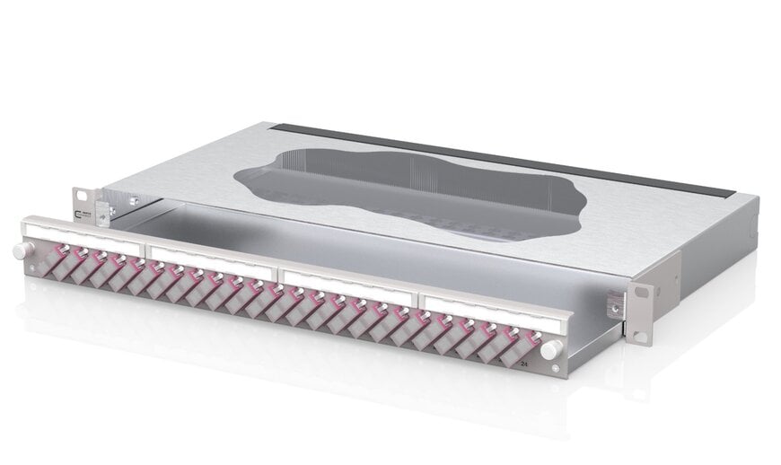 Metz Connect bringt OpDAT slide² Glasfaser-Patchfelder auf den Markt