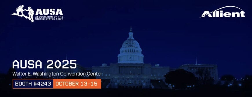 Allient to Showcase Advanced Defense Technologies at AUSA 2025