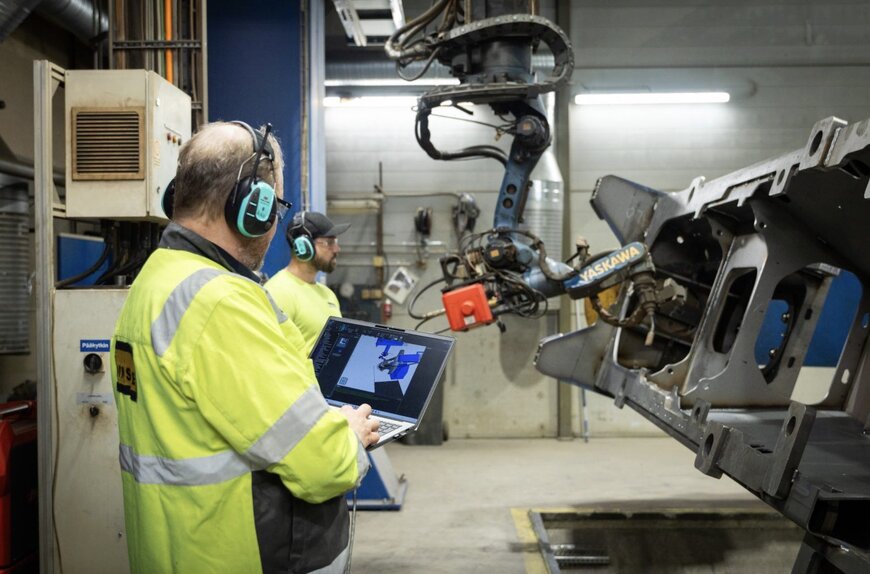 Ponsse drives efficiency in forest machine production with Visual Components OLP