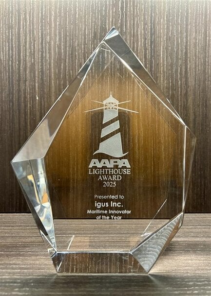 igus® Wins “Maritime Innovator of the Year” Award for Mobile Shore Power Outlet (iMSPO) System 