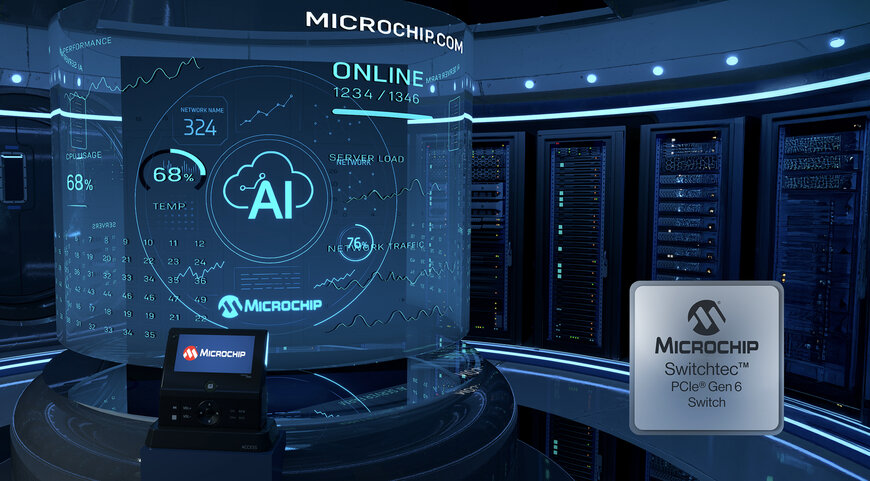 Microchip lance un commutateur PCIe Gen 6 3 nm pour l'IA et le HPC