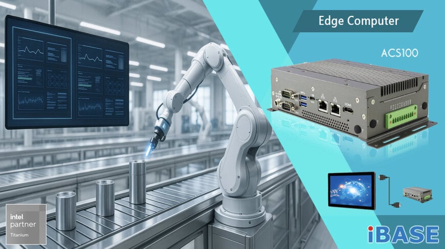 IBASE Launches Compact ACS100 Edge Computer with 60W USB-C Power