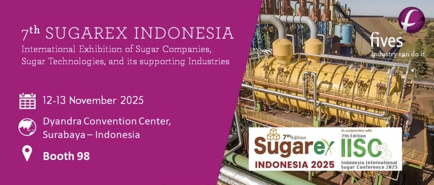 Fives will attend the 7th Sugarex Indonesia