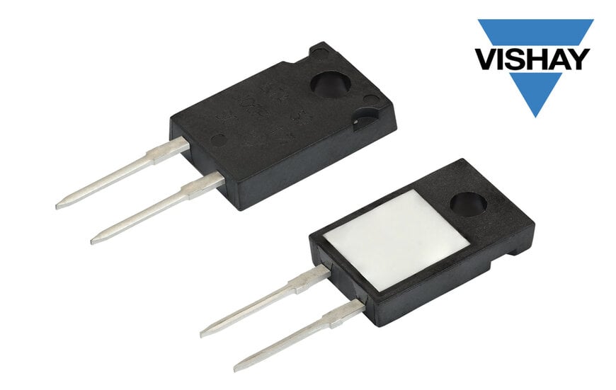 Vishay Launches AEC-Q200 Qualified 50 W Thick Film Resistor for Automotive Systems