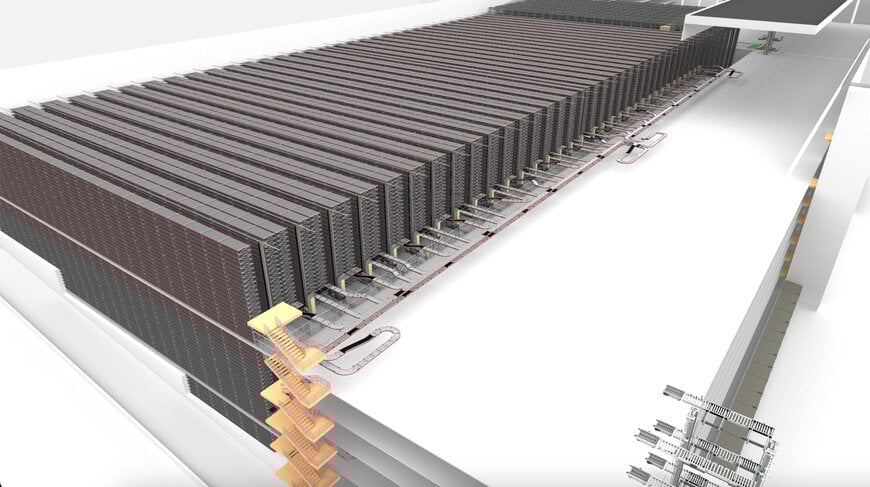 TGW Logistics Builds Record 102-Crane Automated Warehouse for Ekol Lojistik