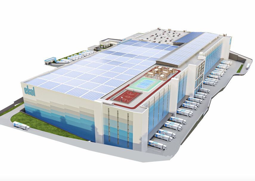 TGW Logistics Builds Record 102-Crane Automated Warehouse for Ekol Lojistik