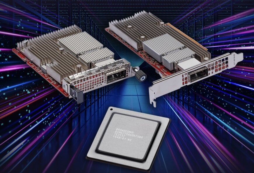Broadcom Introduces Industry’s First 800G AI Ethernet NIC