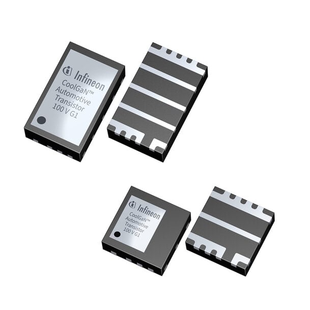 Infineon launches first 100 V automotive-qualified GaN transistors