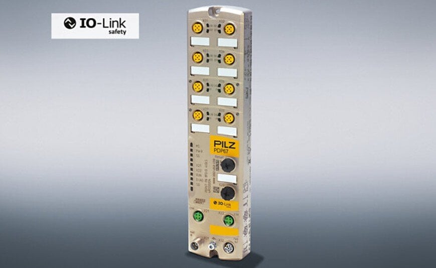 皮尔磁推出 IO-Link Safety 主站 PDP67