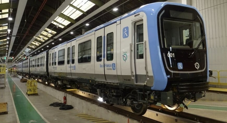 Le métro MF19 d’Alstom débute sur la ligne 10