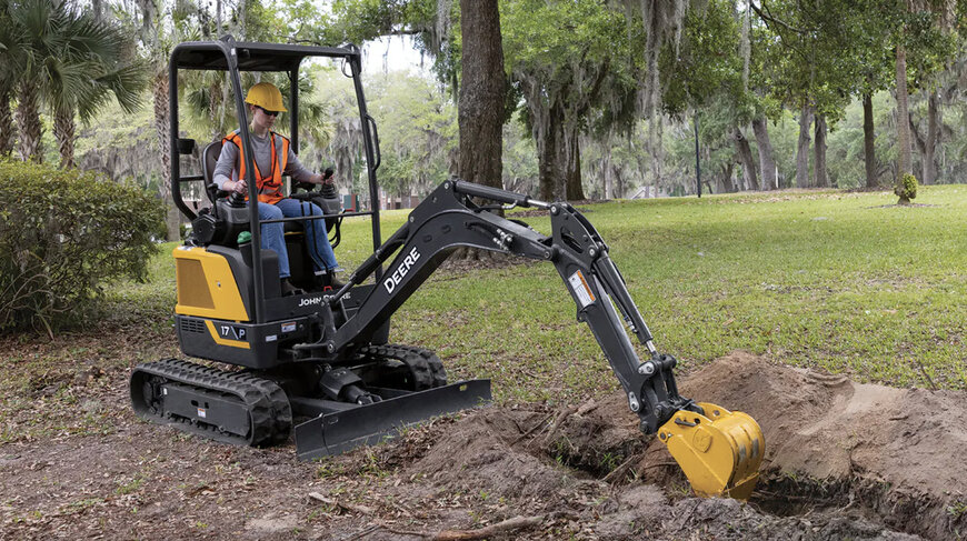 John Deere Introduces Redesigned 17 P-Tier and 26 P-Tier Excavators