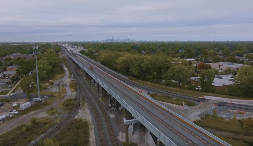 CSX and CREATE Program Launch First Train Over Forest Hill Flyover