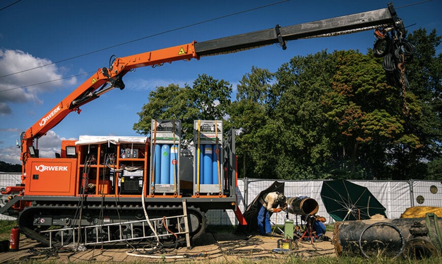 Liebherr powers Germany’s first fully electric, hydrogen-based construction site