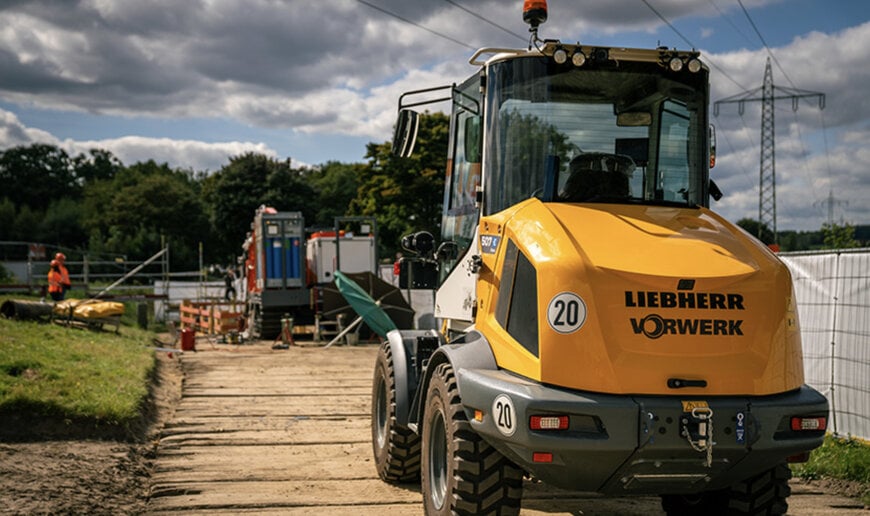 Liebherr powers Germany’s first fully electric, hydrogen-based construction site