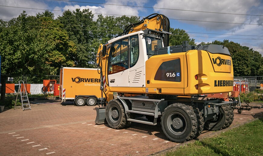 Liebherr powers Germany’s first fully electric, hydrogen-based construction site