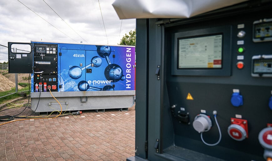 Liebherr powers Germany’s first fully electric, hydrogen-based construction site