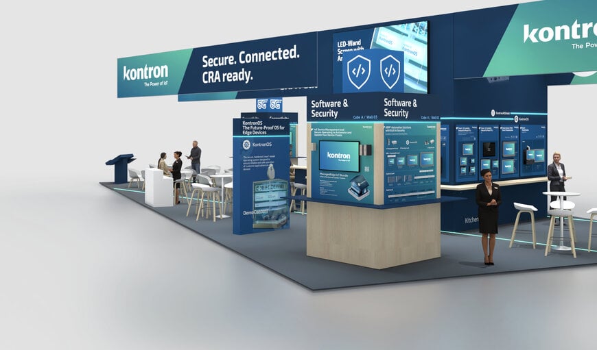 Kontron präsentiert sichere und skalierbare IoT-Lösungen auf der SPS 2025