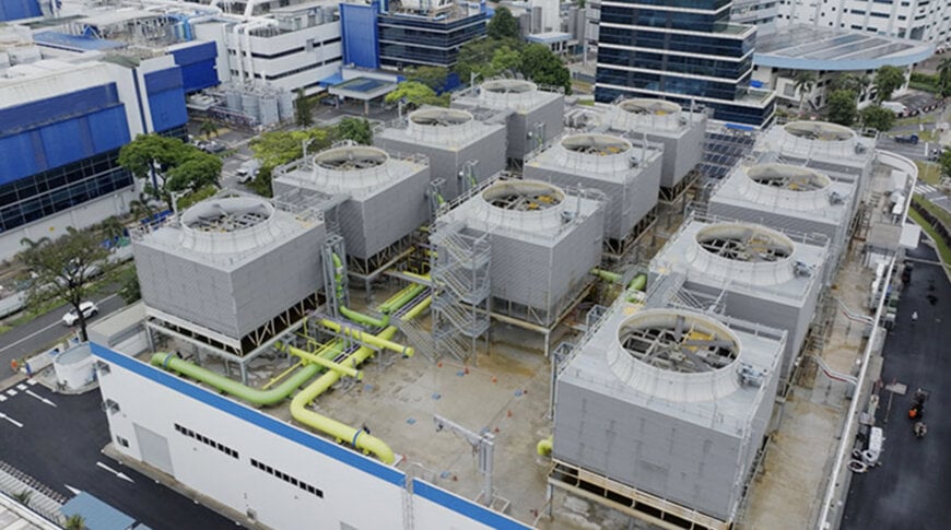 STMicroelectronics launches Singapore’s largest industrial district cooling system