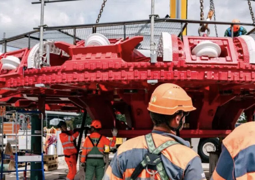Le percement de la Ligne 15 Est a commencé sur le Grand Paris Express
