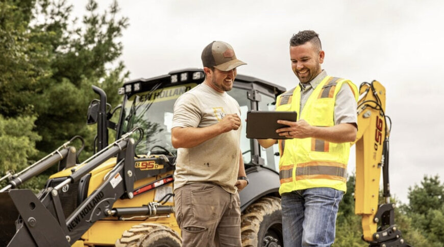 New Holland Construction lance myNewHollandConstruction, une solution de gestion de flotte nouvelle génération