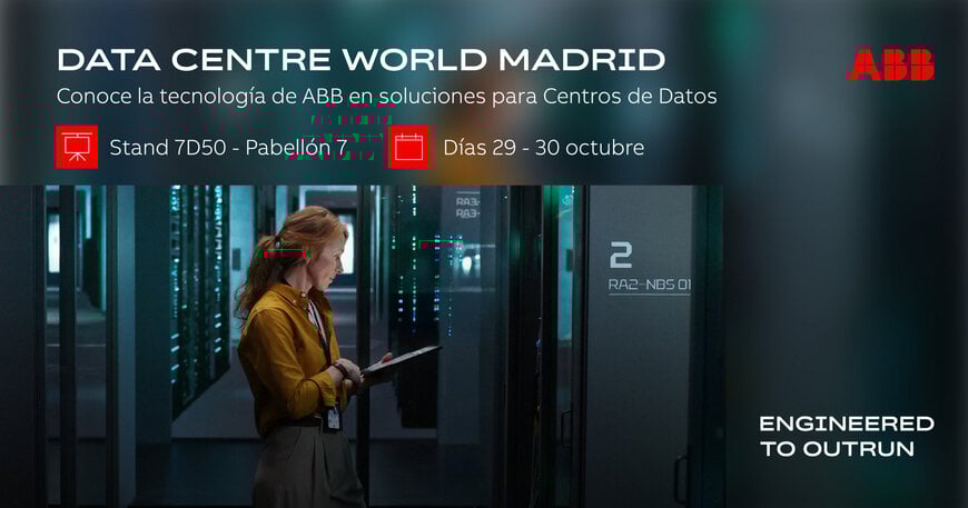 ABB reafirma su compromiso con la eficiencia energética en Data Centre World Madrid