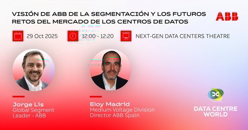 ABB reafirma su compromiso con la eficiencia energética en Data Centre World Madrid