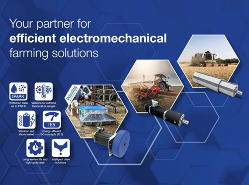 Dunkermotoren, Motec Showcase Smart Electromechanical Solutions at Agritechnica 2025