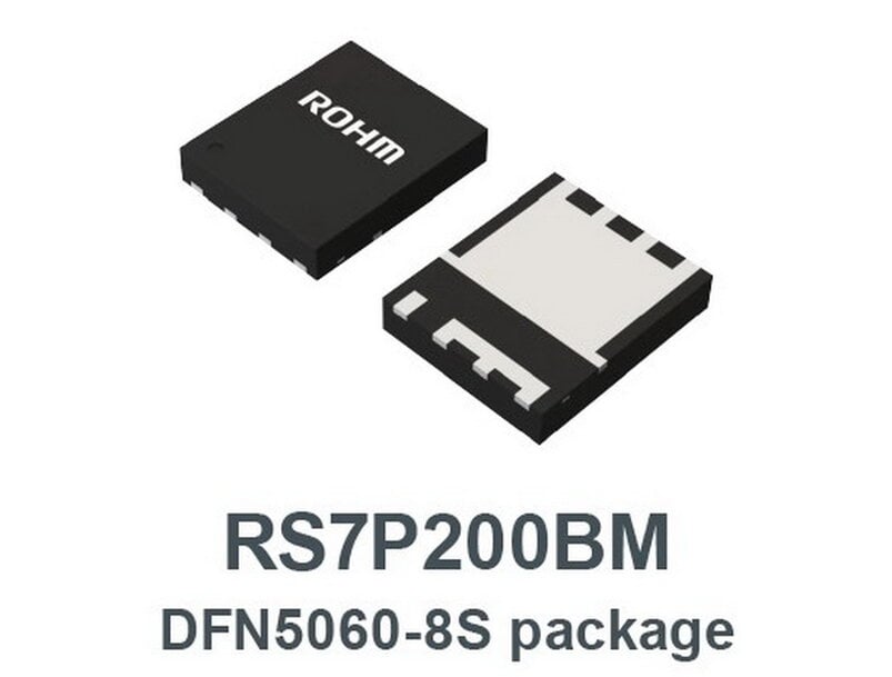 ローム AIサーバー向け高SOA耐量MOSFETに小型5x6mmサイズ追加