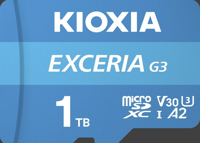 KIOXIA, EXCERIA PLUS G3 ve G3 microSD Serisini Tanıttı