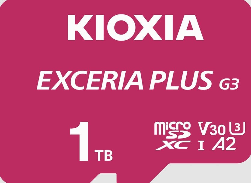 KIOXIA, EXCERIA PLUS G3 ve G3 microSD Serisini Tanıttı
