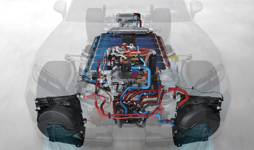 Innovador sistema de alta tensión en el Porsche Cayenne Electric