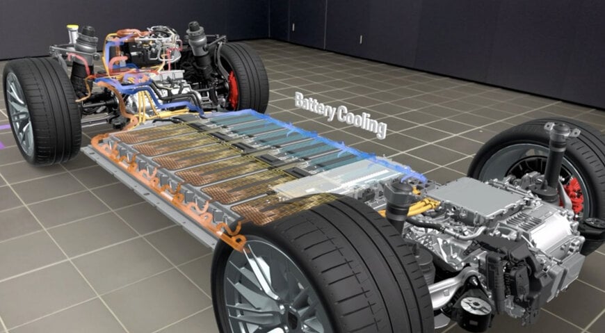 Innovador sistema de alta tensión en el Porsche Cayenne Electric