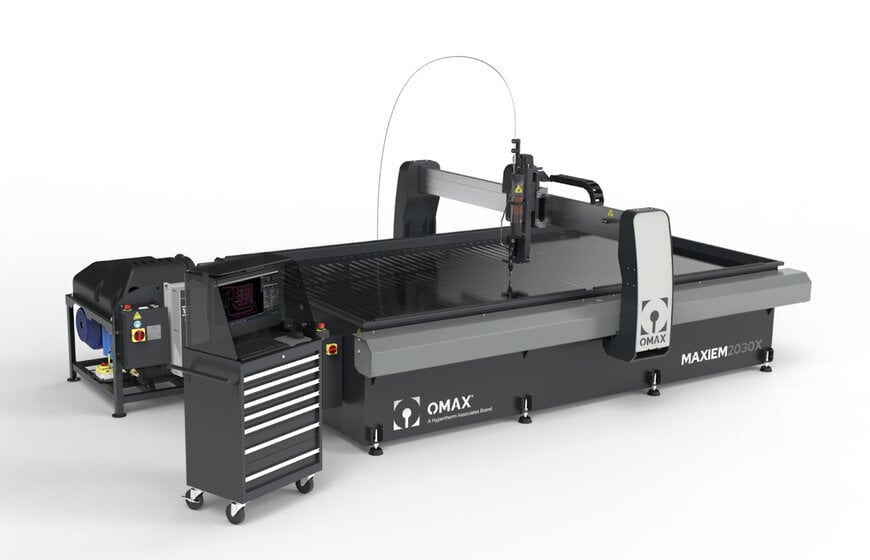 HYPERTHERM ASSOCIATES APRESENTA A LINHA OMAX MAXIEM  PARA CORTES COMPLEXOS EM USINAGEM