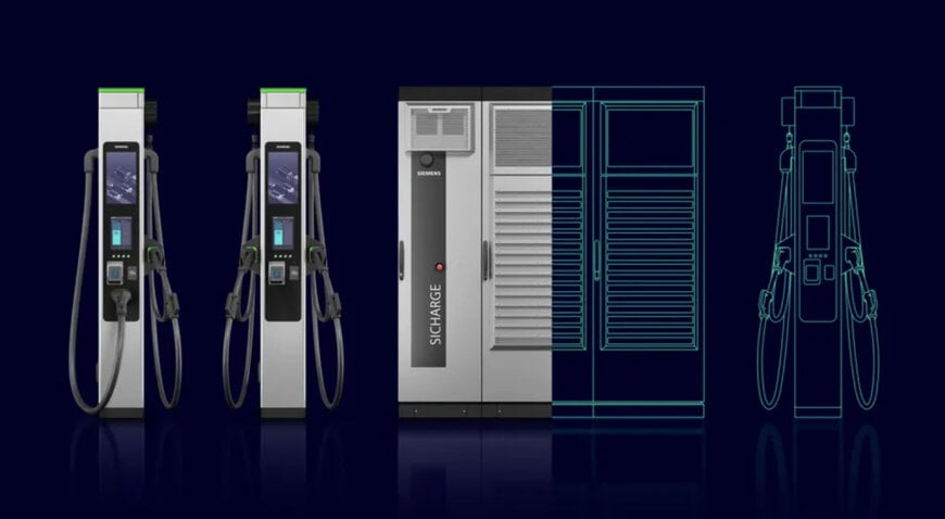 Siemens presenta SICHARGE FLEX per la ricarica ad alta potenza dei veicoli elettrici
