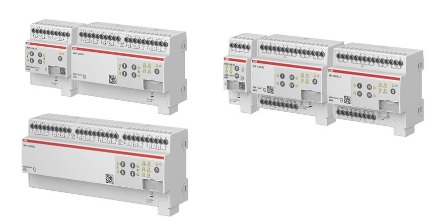 ABB élargit sa gamme de commandes de façade KNX pour des bâtiments plus intelligents