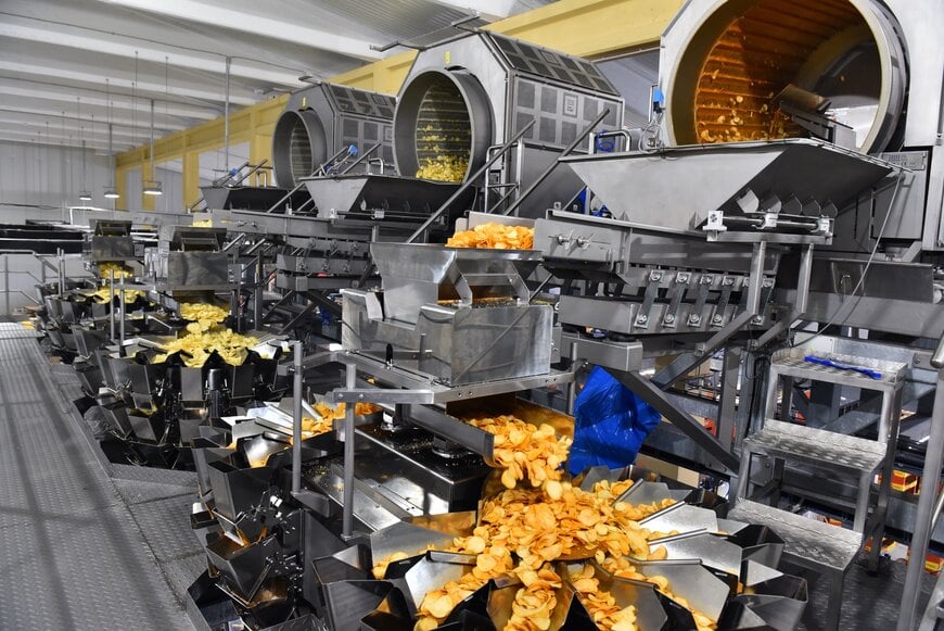 INTEGRIERTE ISHIDA-LÖSUNG FÜR WIEGEN UND VERPACKEN UNTERSTÜTZT WACHSTUM VON CHIPS WAY